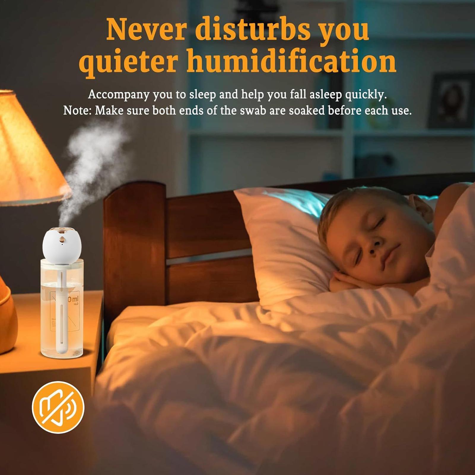 Portable Humidifier USB Rechargeable Mini Portable Mist Diffuser Humidifier Diffuser Travel Moisture Wand For Bedroom Desk China Mainland