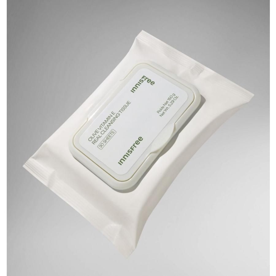 Innisfree Olive Vitamin E Real Cleansing Tissue 30 Sheets