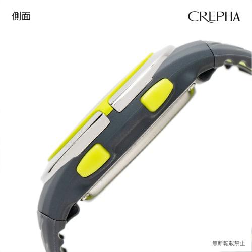 Klefer Men's Digital Wristwatch, Waterproof, Stopwatch, Lap Timer, Calorie Burner Tracker, Black, TS-D028-GN