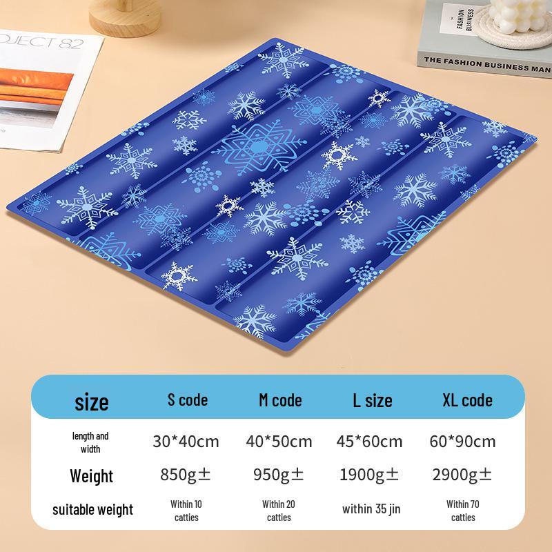 Waterproof Gel Cooling Pad for Pets - Summer Sleep Mat for Dogs & Cats