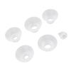 5 Pcs Duckbill Valves Flange Inserts Kit 13 15 17 19 21mm Pump Parts Replacement for Electric Pumps