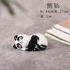1Pcs Cute Panda Pillow Chopsticks Holder Japanese Ceramic Chopstick Ceramic Home Decor Spoon Holder Tableware Kitchen Tools