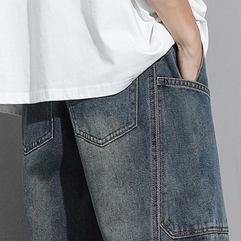 NASA MARVEL Men's Relaxed Straight-Leg Denim Jeans