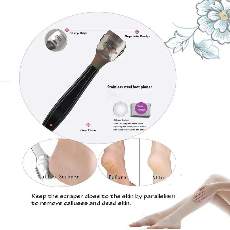 26-Piece Stainless Steel Pedicure Kit, Foot File Callus Remover, Toenail Clippers, Nail File, Professional Manicure Set