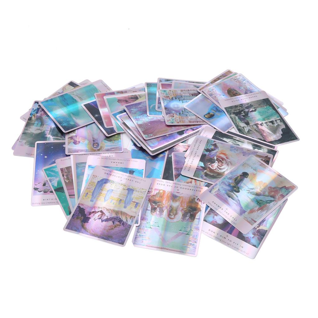 44pcs Tarot Deck Fate Divination Board Game Fortune Telling Cards for Family Party Friends
