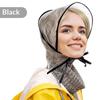 Clear Reusable Waterproof Rain Hat With Wide Brim For Women Lady Outdoor Travel Hiking Gardening Shopping Beach Wind Protection