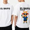 Summer Hot Sale Queved0 El Baifo Album 2026 Tour Print T Shirt Y2k Fashion Unisex Tshirt Shortsleeved Cotton Casual Clothing
