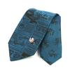 Disney Necktie (The Nightmare Before Christmas Vampire Teddy Print) DNDW0940 Blue-Green