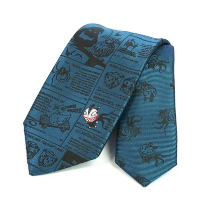 Disney Stropdas (The Nightmare Before Christmas Vampier Teddy Print) DNDW0940 Blauw-Groen