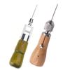 Leather Sewing Awls and Stitching Thread Set with Screwdriver Leather Sewing Awls Hand Stitcher Leather Repair Tool