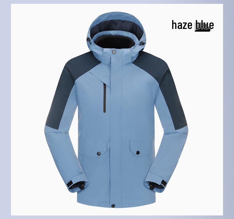 Neues High-End Winddichtes Jacken- & Hosen-Set: Unisex, Wasserdichter Drei-in-Eins, Warmer Ski- & Bergsteigeranzug