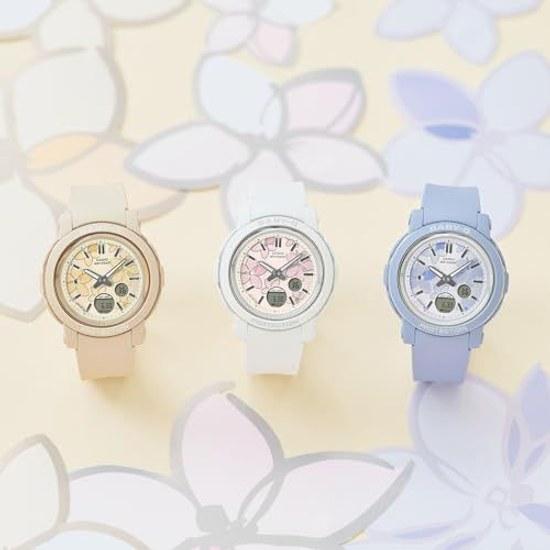 Casio Wristwatch Baby-G BGA-290FL-7AJF Ladies White