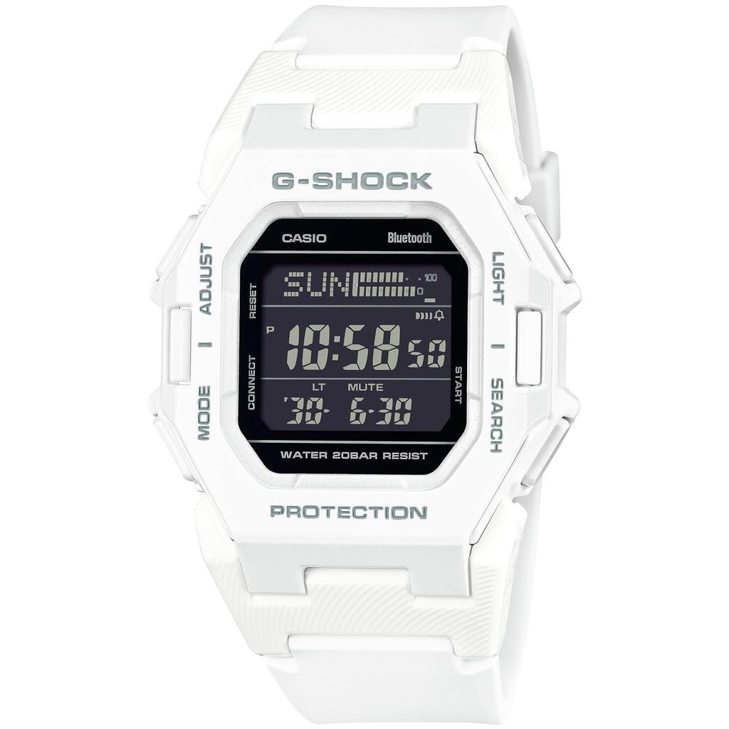 Casio G-Shock Men's Watch with Bluetooth Pedometer GD-B500-7JF, White, Authorized Domestic Model – buy at low prices in the Джум online store