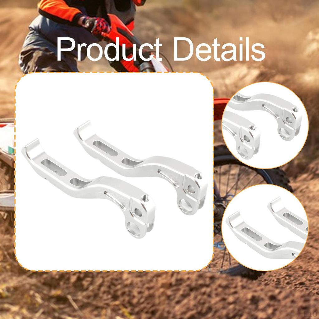 2 Pieces Brake Clutch Lever Hand Levers, Left & Right Levers for X/S Motorcycle