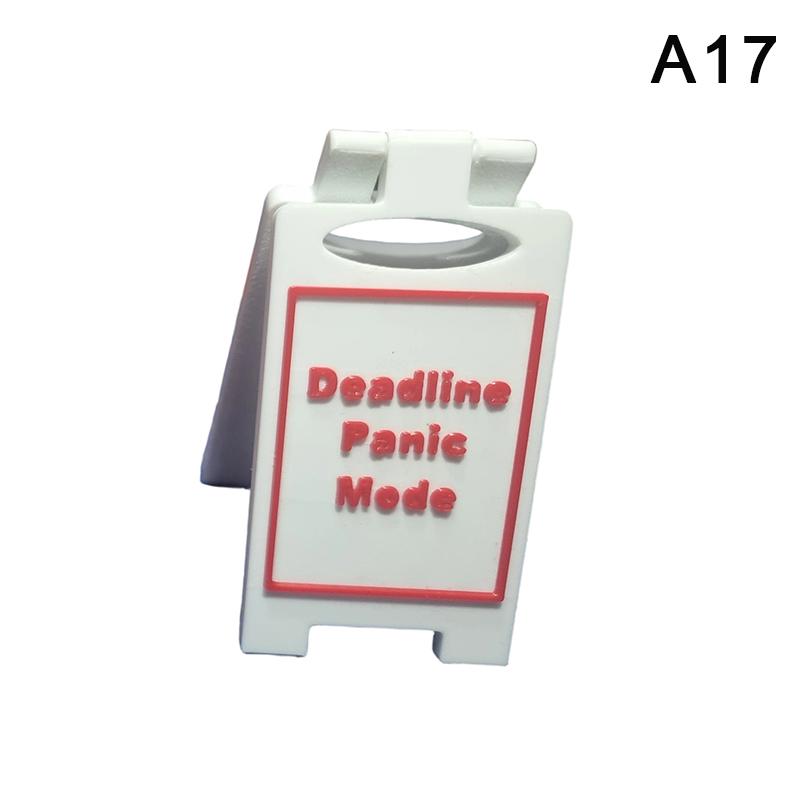 Humorous Office Desk Sign-"Coffee,Then Work" "Busy" Home Office Desktop Decoration Unisex Colleague Gift, Multi-Functional