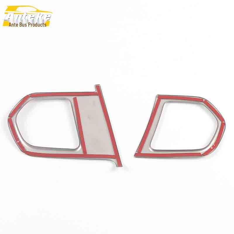 Air Outlet Bright Rings for Left, Right, Center Console Dashboard – Fit for 21 Model.