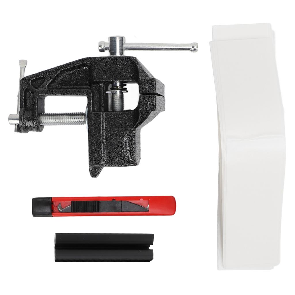 Club Grip Replacement Tool Kit Mini Vise Clamp Rubber Clamp Double Sided Tape Hook Blade Club