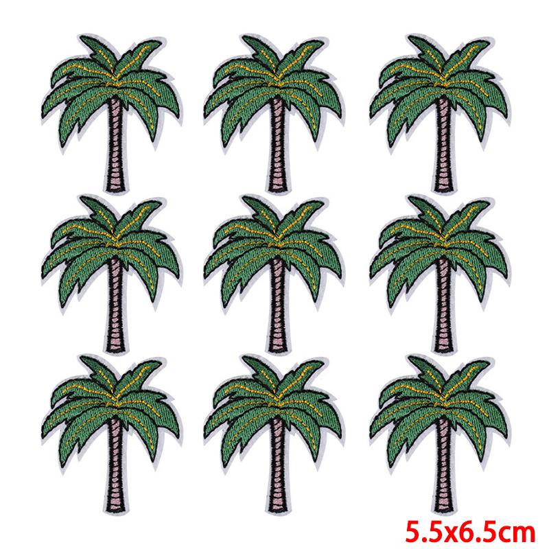10 Pcs/lot Wholesale Embroidery Patch Iron On Patches For Clothing Patches On Clothes Jackets Decor Applique Sew Supplies
