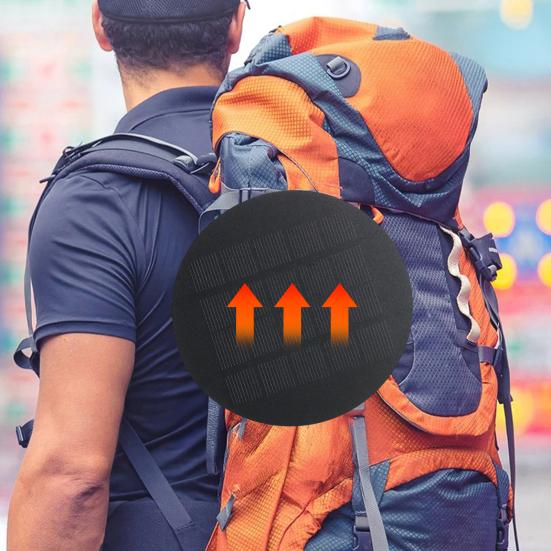 1.2W 5V Solar Panel Portable Lightweight Type-C Motorized Blinds Windows Phone Light 3.7V-5V Electronics Device USB Solar Charger Board