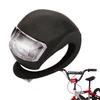 Silicone LED Bike Lights Waterproof Bicycle Head Front Light Cycling Wheel Flash Rear Lamp Night Warning Taillight  Headlight