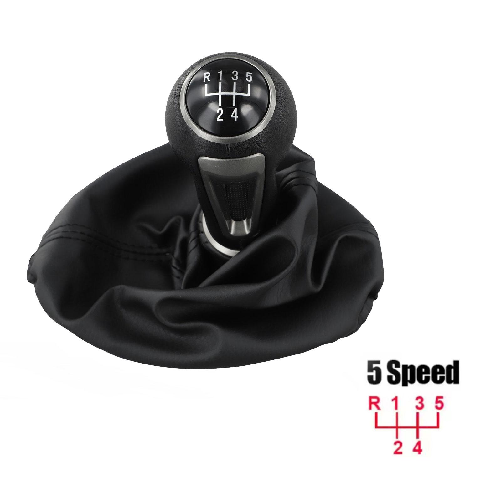 Shift Knob Replacement Handball Diameter 3.7cm Gear Shift Knob Leather Gear Knob Modern Design Gear Handle For SEAT 6-speed