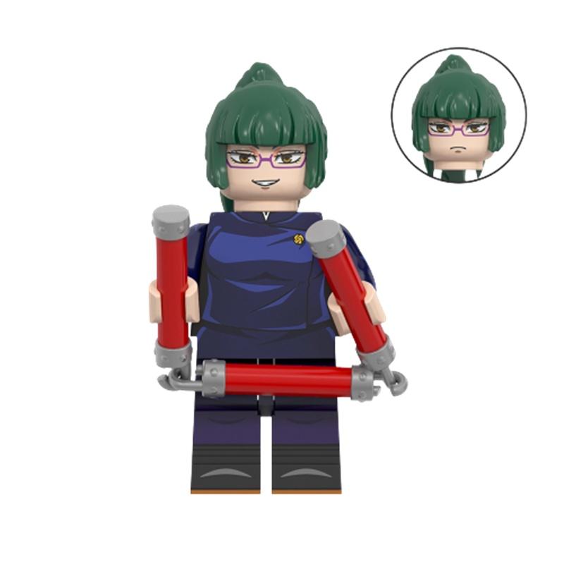 

Wm6140 Серия Мультфильмы Магическая битва Зенин Маки Инумаки Детский пазл Конструктор Упаковка) Maki Zenin