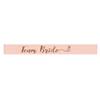 1Set Bride To Be Team Bride Satin Sash for Wedding Engagement Bridal Shower Decorations Bachelorette Party Hen Night Supplies