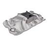 AP02 Dual Plane Front Intake Manifold Fits for Small Block Chevy SBC 262-400 1955-1986 2701