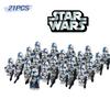21pcs Building 501st Blocks Clone Troopers Minifigures Toys Kid