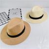 Hat Women's Summer Travel Vacation Beach Hat Wide Rim Sun Hat Shade Top Hat Panama Straw Hat Men's Cowboy Hat