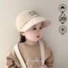 Kids' Spring & Autumn Brimmed Bucket Baseball Cap - UV Sun Protection for Baby Boys & Girls