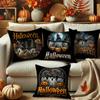 Halloween-Themed Pillowcases For Homesuitable For Sofa Car Bedroom Decorative Cushion Cover Pillow Cover