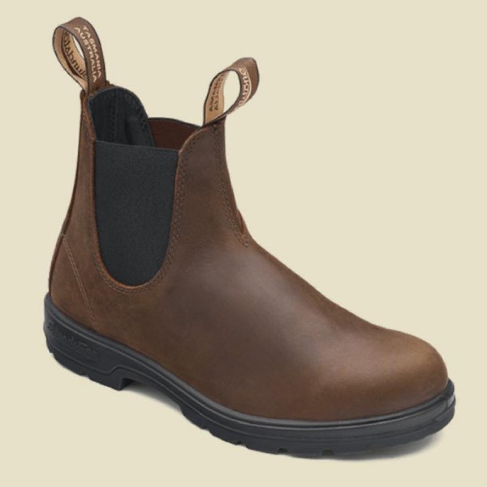 BLUNDSTONE Antique Brown Chelsea Boots  1609