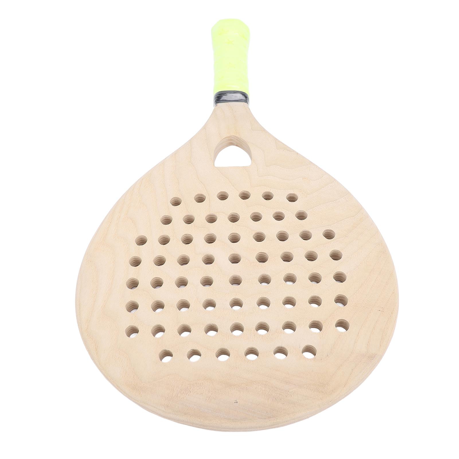 Beach Tennis Paddle Lightweight Wooden Beach