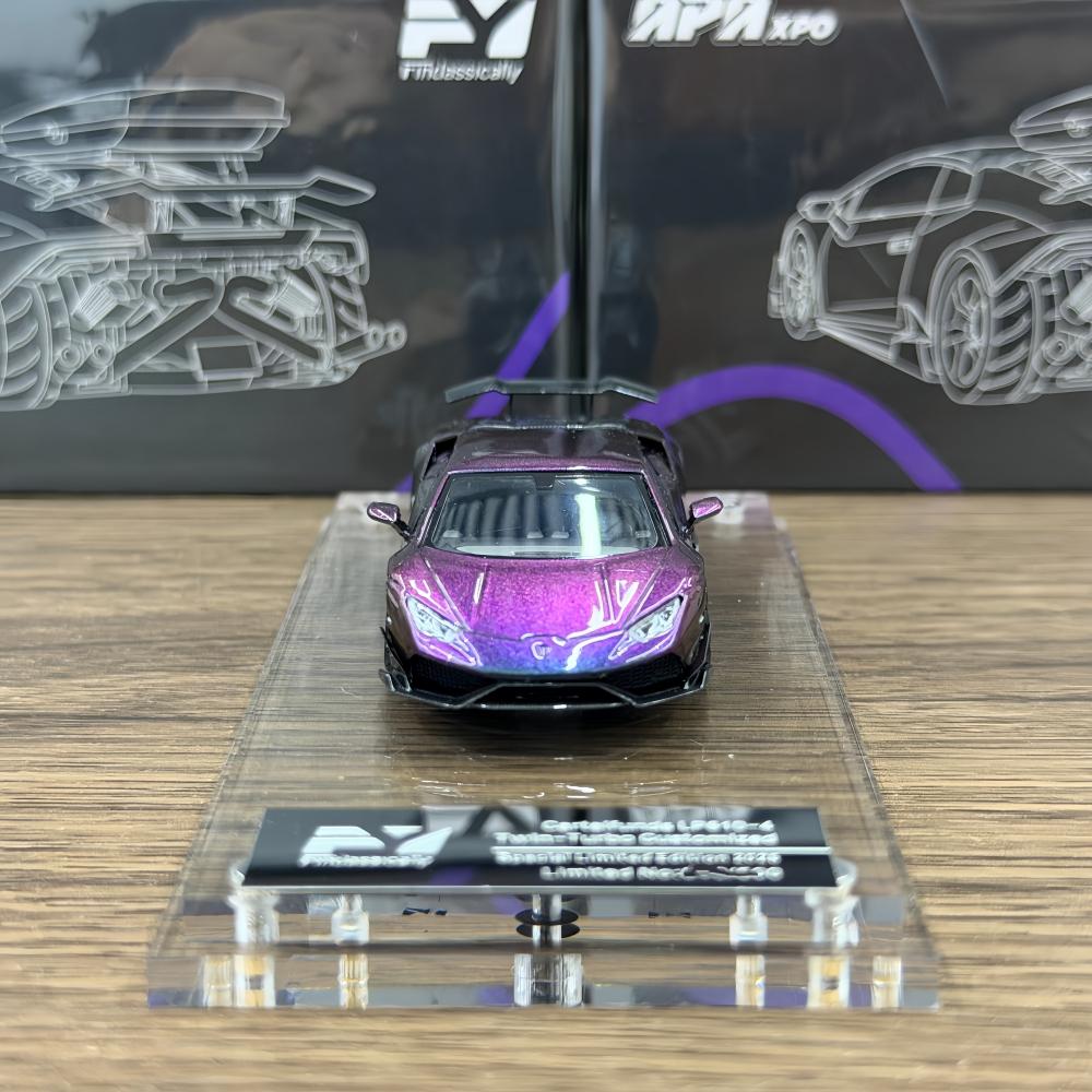 ABBU1 Findclassically 1:64 LP610 extreme modification Diecast Model Car