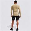 Men's Long Sleeve Quarter Zip Pullover Breathable Quick Dry Moisture Wicking Athletic Shirt Lightweight Stretch Fit