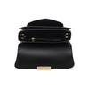 Michael Kors MK Sloan Vintage Flap Commuter Solid Color Gold Buckle Leather Camera Bag Crossbody Shoulder Bag Women Bags Black 30T7GS9L3L-BLACK