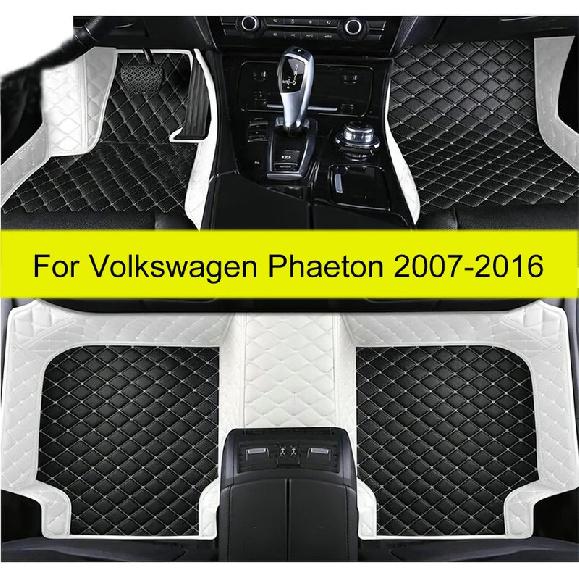 Car floor mats for Volkswagen Phaeton FIVE-SEAT 2007 2008 2009 2010 2011 2012 2013 2014 2015 2016  auto foot Pads