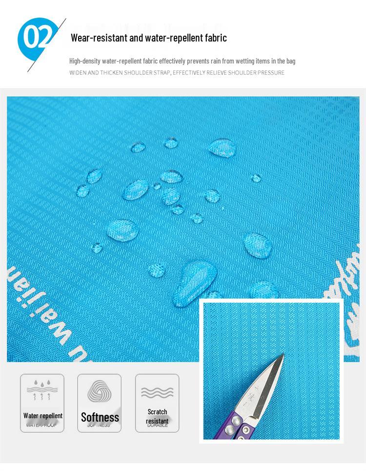 Lightweight Folding Backpack, Large Capacity, Unisex & Student-Friendly, Ideal for Outdoor Use