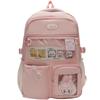 Winter New Transparent High-Value Ins Large Capacity Middle and High School Student Double Shoulder Single Shoulder Two-Piece Backpack