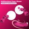 Clit Finger Vibrator Vagina G-Spot Massager Clitoral Stimulator Sex Toys for Women