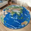 Beautiful Scenery Round Area Rug,Carpet Rug for Living Room Bedroom Sofa Playroom Decor,Non-slip Floor Mat