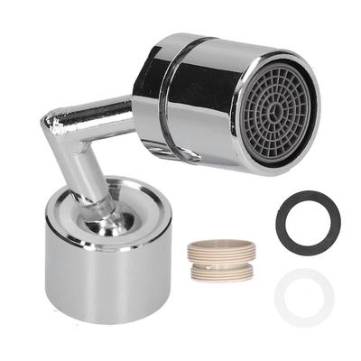 Universal Faucet Sprayer 720 Degrees  Rotatable Faucet Filter Nozzle for Home Restaurant Silver 22mm Female