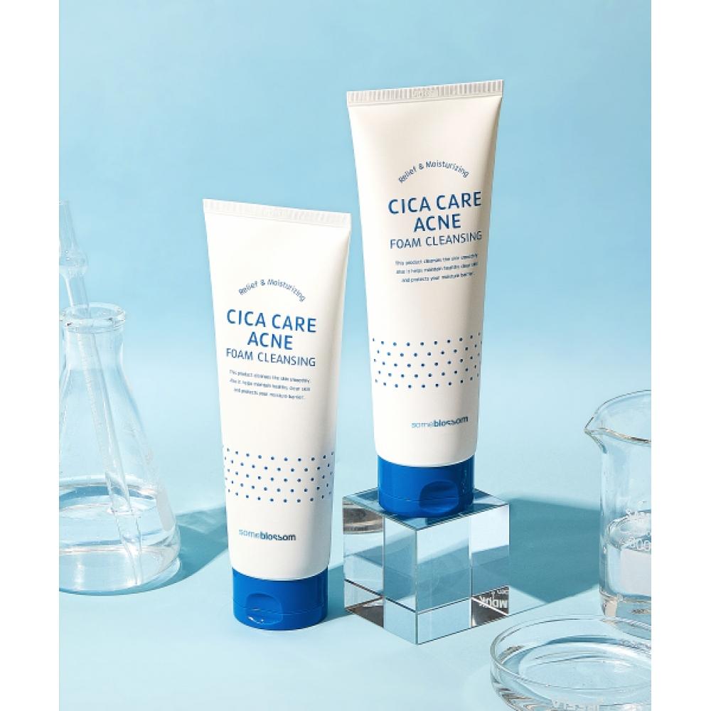 Someblossom Cica Care Acne Foam Cleanser 250ml X 2 none