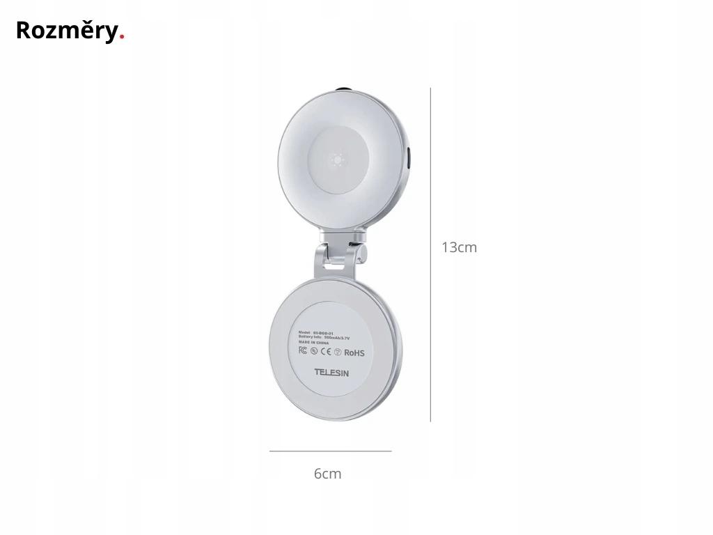 Telesin C03 ring lamp with mirror