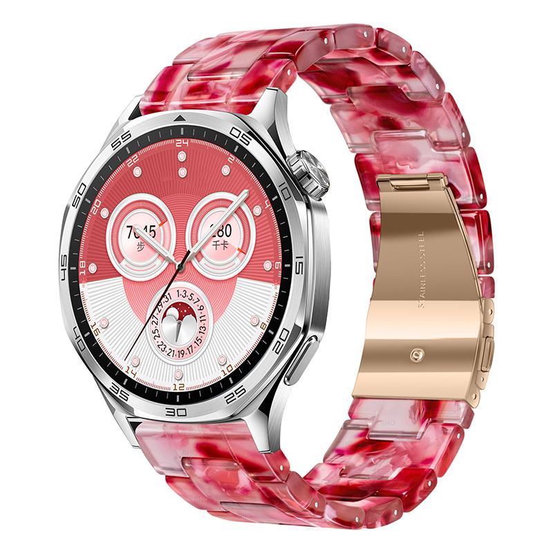 Harzarmband für Samsung Watch 7/6/5 Huawei Watch 5-4/GT6-5-4 46mm Armband für Amazfit GTR4/GTS4/Bip 6-5/Balance 2/Active 2