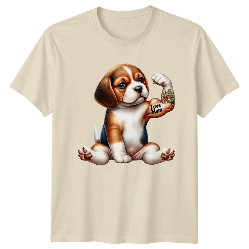 Puppy Love Mom Dogs Animals Unisexs TShirt Unisexs Tee Graphic Unisex Top