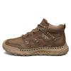 Autumn Winter Plus Velvet Warm Handmade Mens Boots Comfortable Ankle Casual Moccasins Shoes Size 38 48