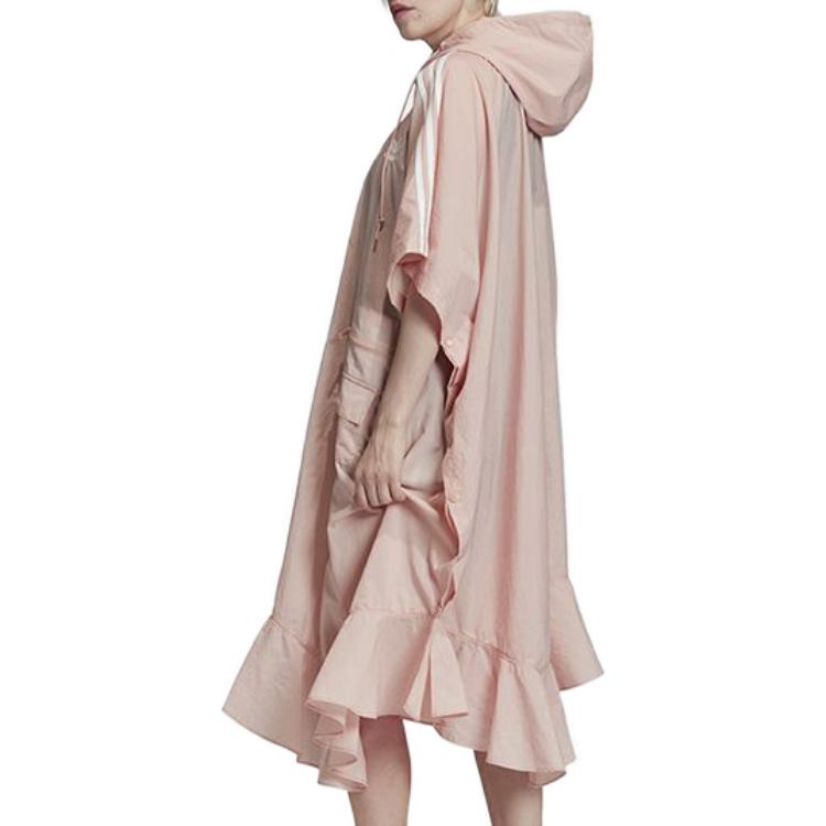 adidas X  Originale Einfarbige Rüschencape Damen Oberbekleidung Rosa FT9872