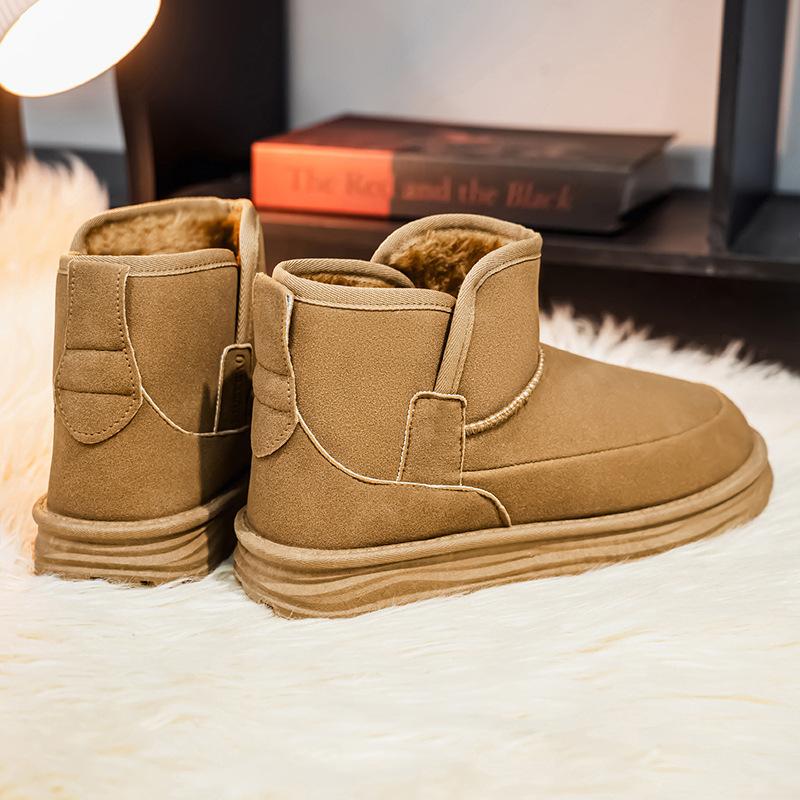 Autumn and Winter Chinese Men's Snow Men's Boots Warm Fashion Boots Outdoor Casual Men's Shoes Sports Snow Boots Men